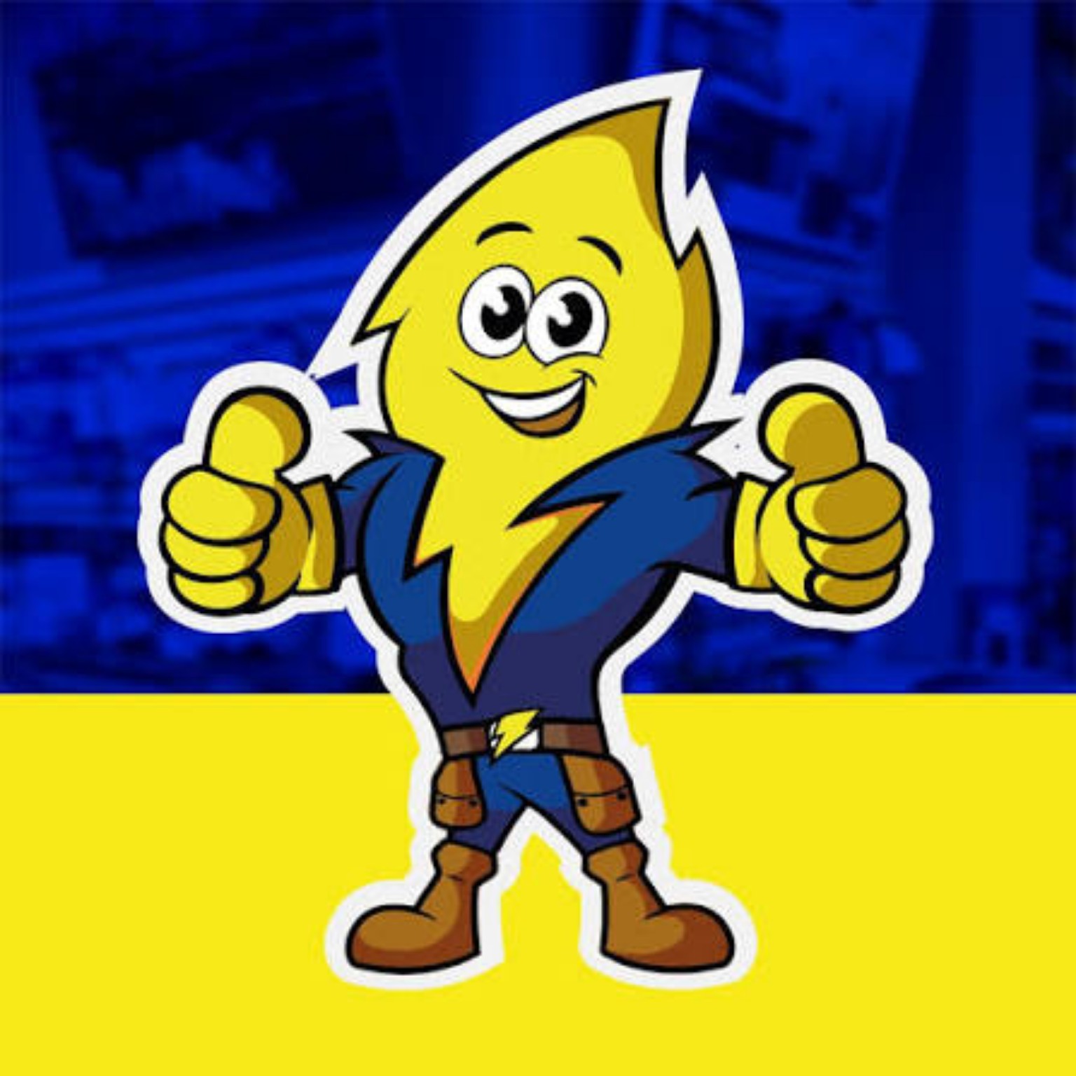 Mascota del rayo de Proelectric